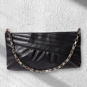 Victoria's Secret Clutch Snap Closure Evening Bag handbag Purse With Chain Strap